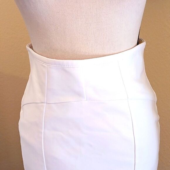 NWOT 7th Avenue Design Studio White Skirt . Career. Cocktail. - Picture 3 of 14